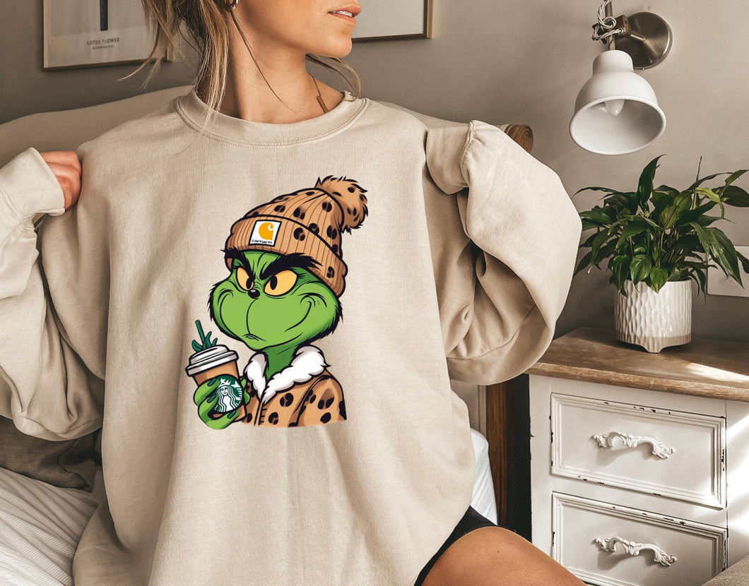 Grinch Starbucks Fleece