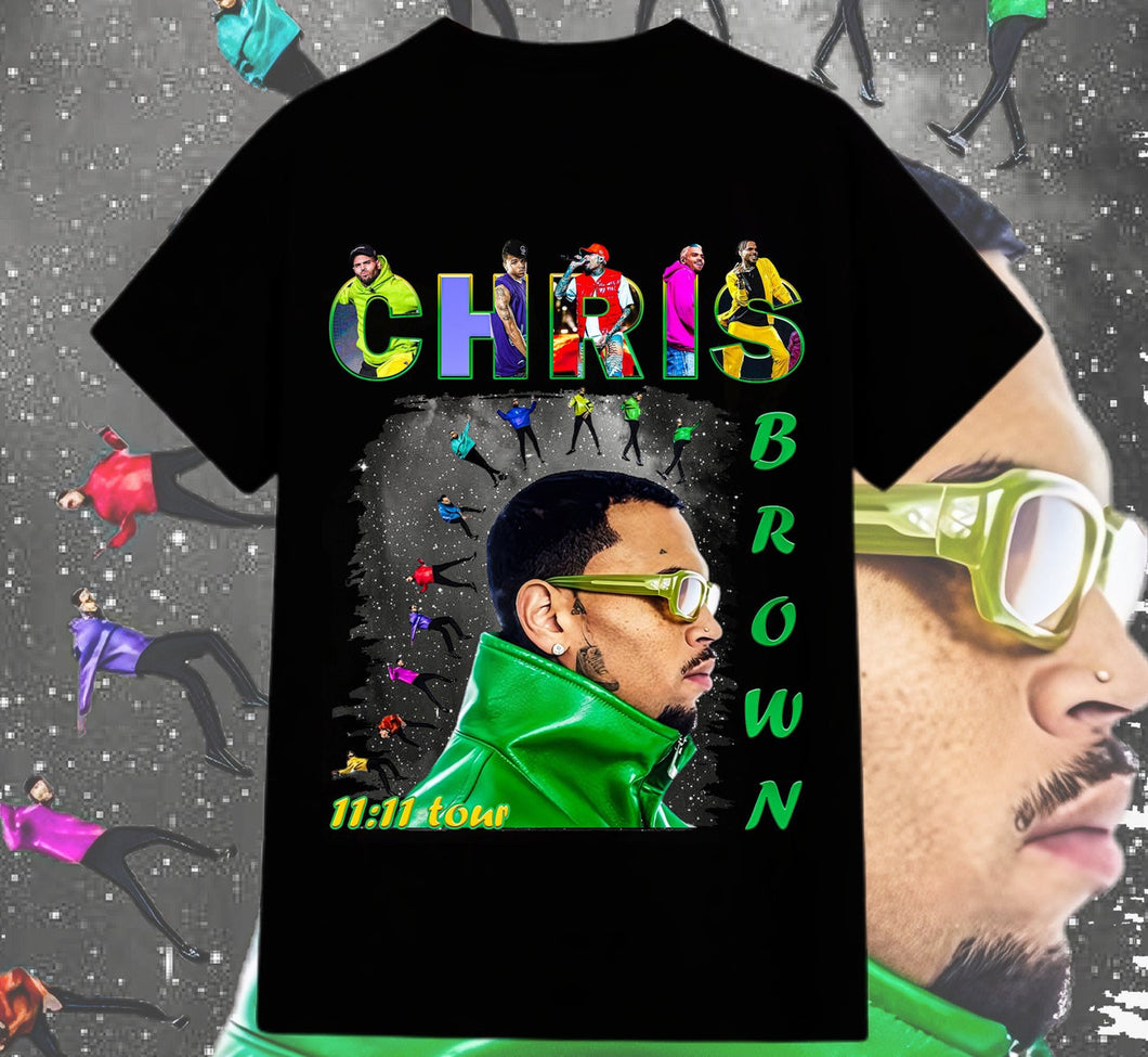 Chris Brown 11:11 Graphic