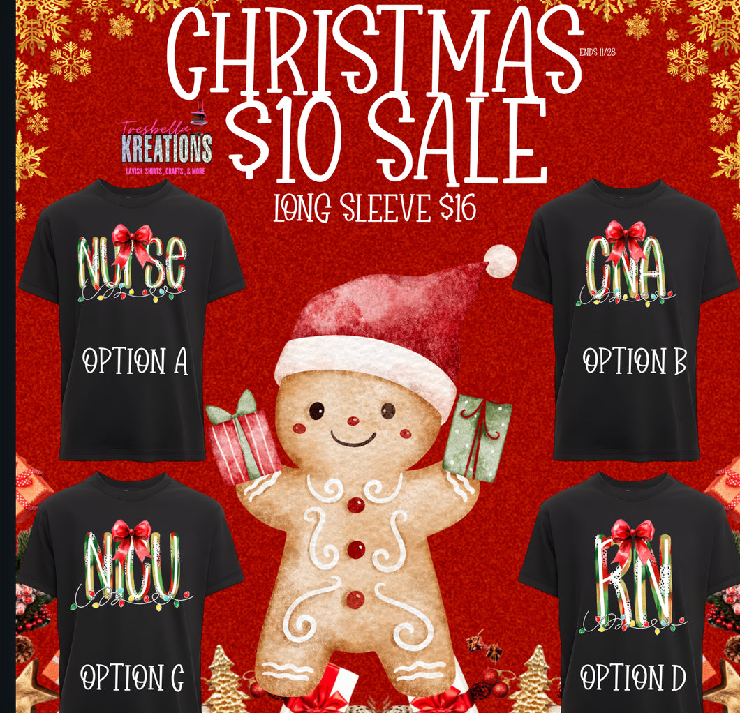 Nurse Christmas $10 Sale Part 2