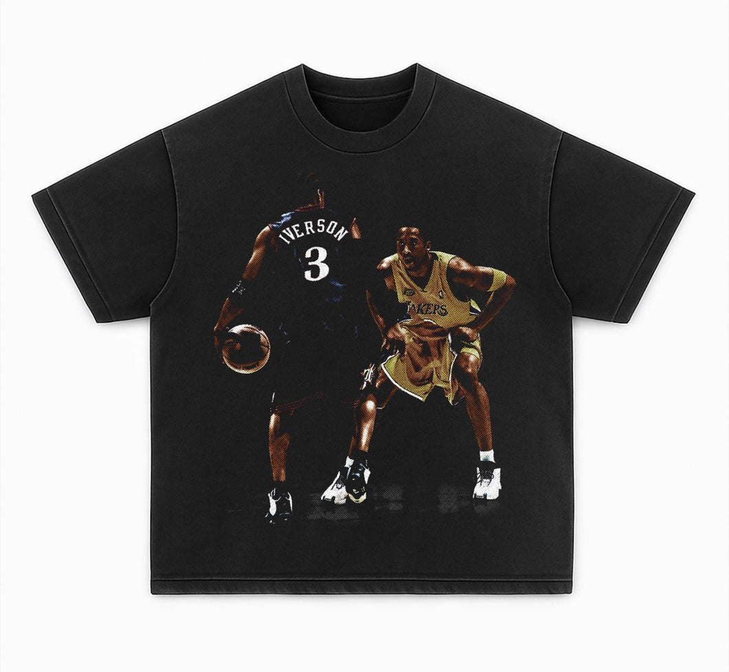Iverson Vs. Kobe Graphic Tee
