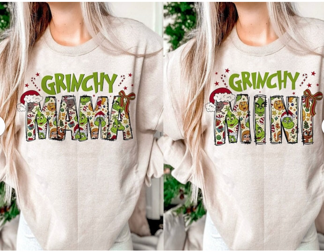 GRINCHY MAMA AND GRINCHY MINI