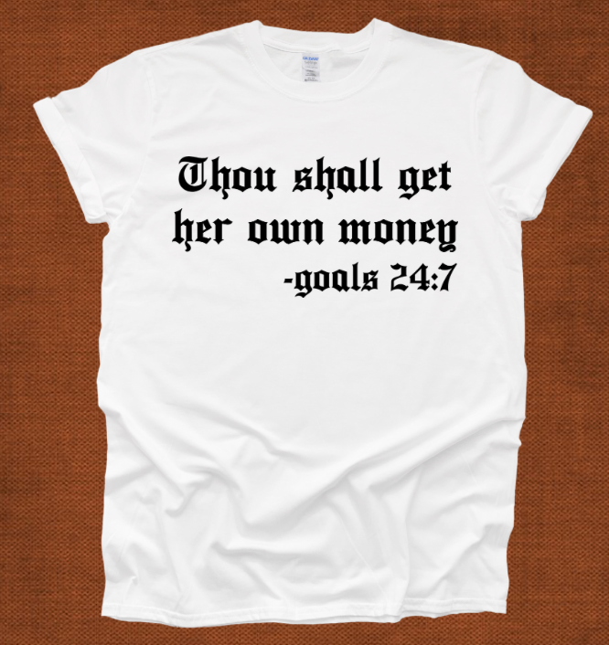 Thou shall get her own