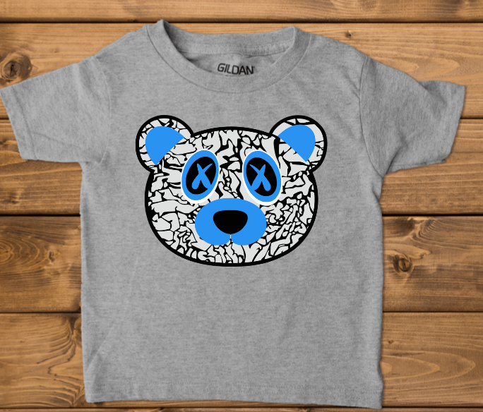 Blue Retro Bear
