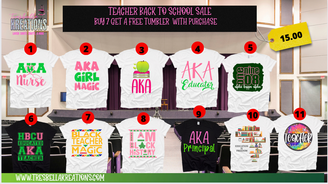 Back to school teacher sale