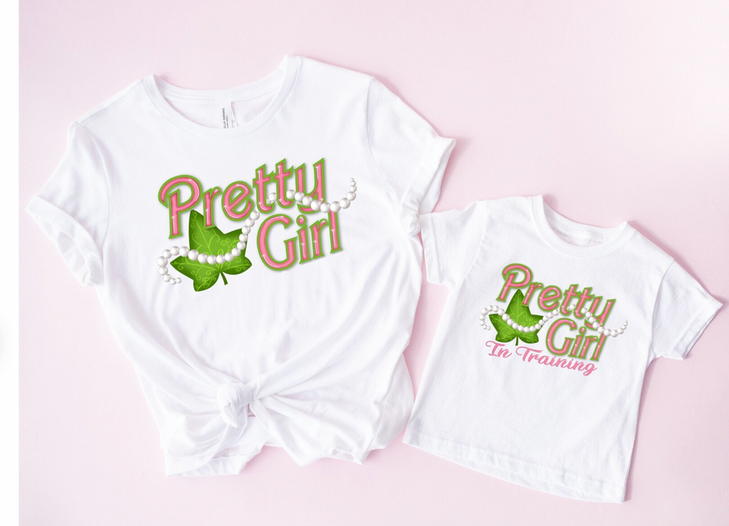 Pretty Girl Matching Shirts