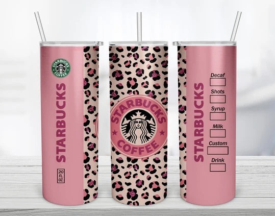 Pink Starbucks tumbler